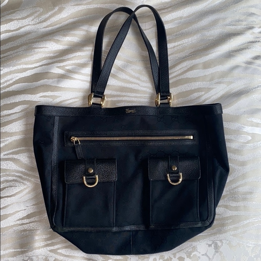 Authentic Gucci Canvas Tote 146247 001013